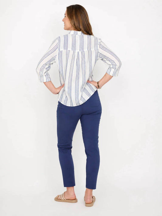 Women's Robell Bella Pull-on Stretch Trousers