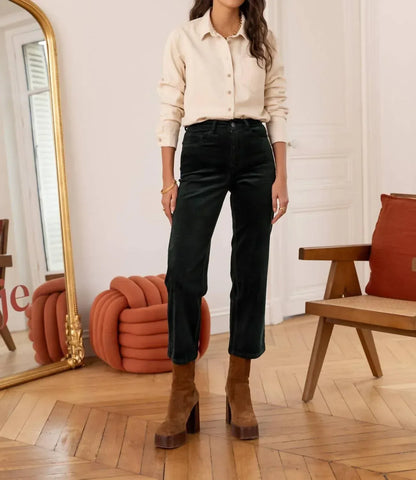 Oraije Paris - Solange Straight Corduroy Pant - Rack Hunt