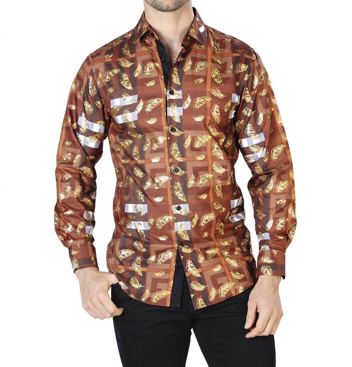 El Señor De Los Cielos - Casual Long Sleeve Shirt - Rack Hunt