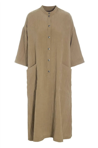 BITTE KAI RAND - Lazy Fun Relaxed Silky Crepe Dress - Rack Hunt