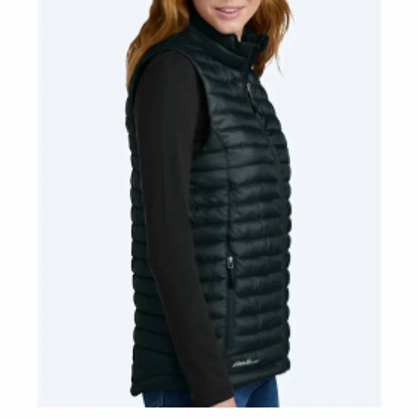 Microlight Full Zip Down Puffer Vest - Plus