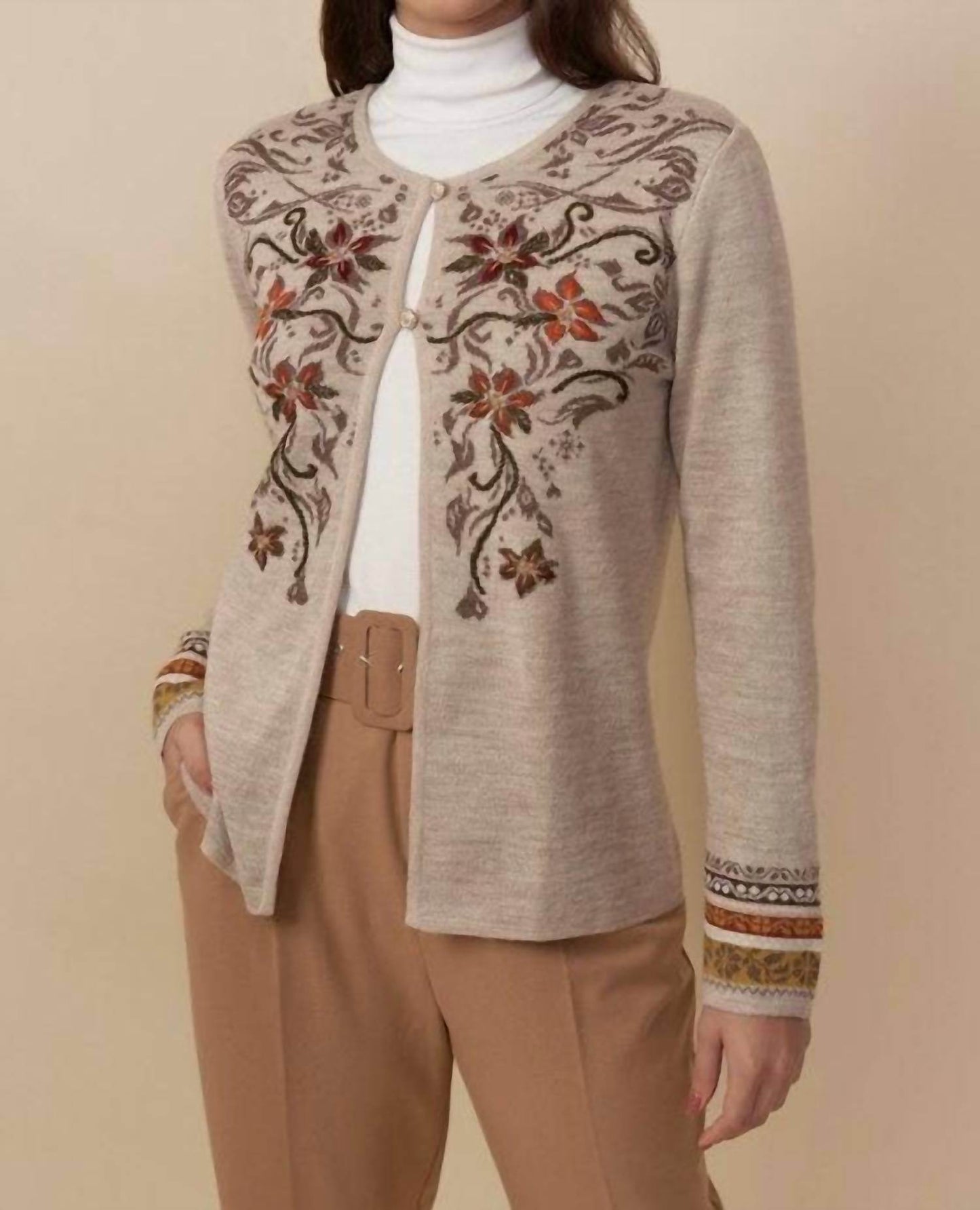 Wuaman - Reversible Alpaca Blend Cardigan - Rack Hunt -