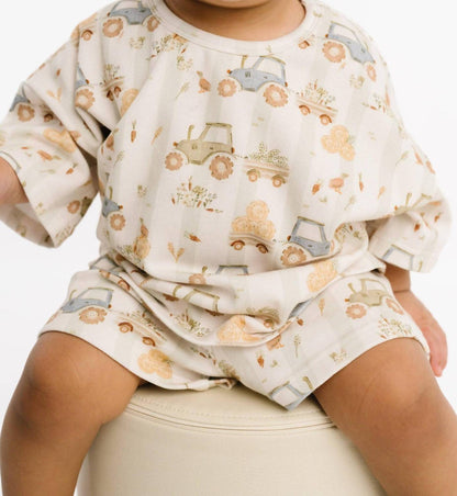 Tractor Trails Slouchy Set