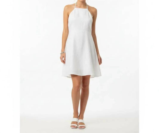 Linen Sleeveless Summer Mini Dress