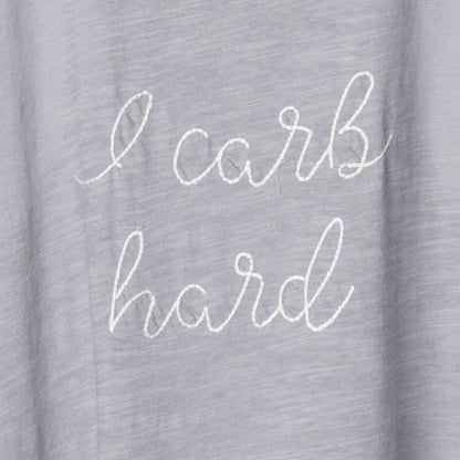 Women's I Carb Hard Embroidered Sleeveless Tank Top