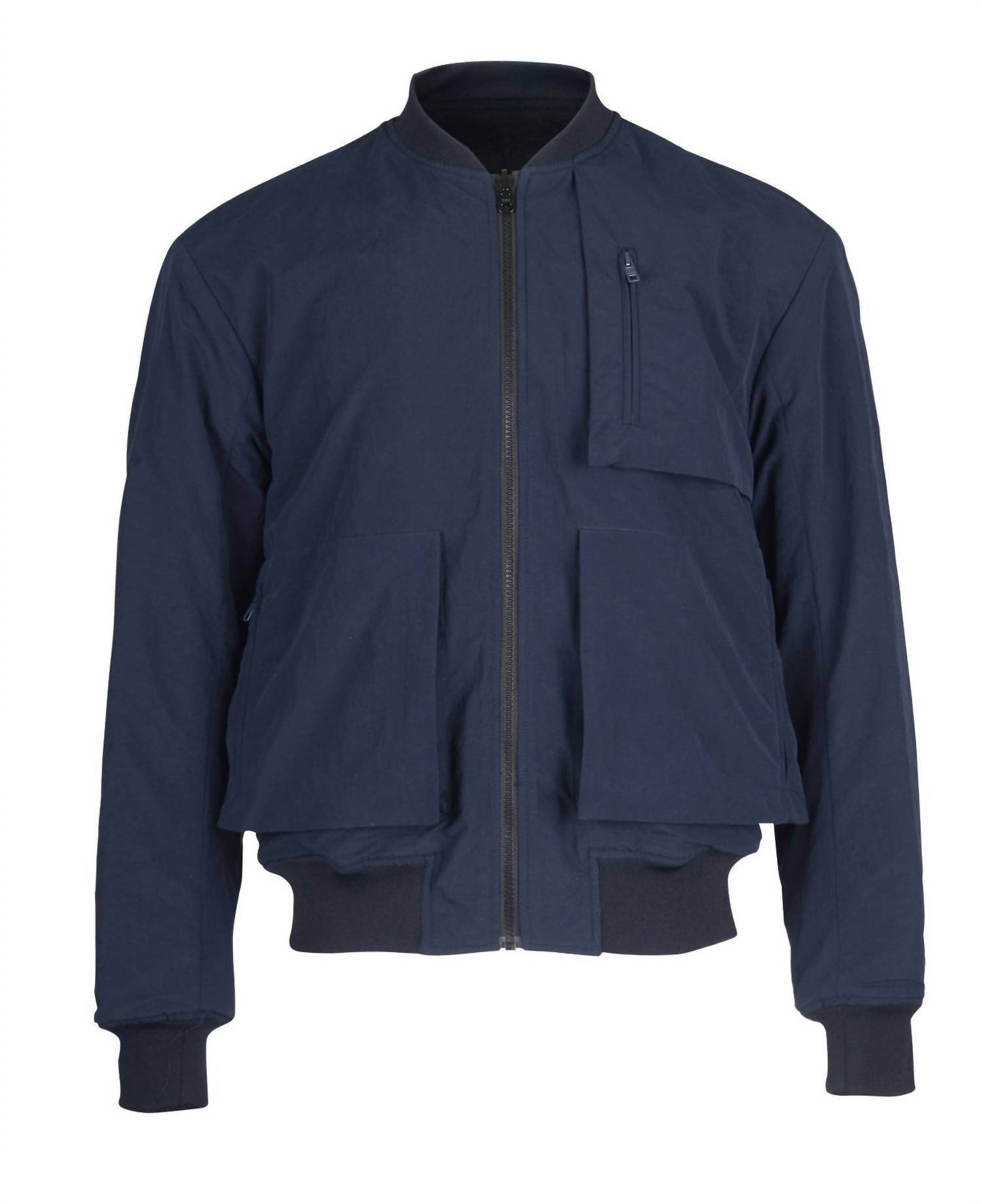 Dear Miler - Reversible Wool Patch Bomber Jacket - Rack Hunt -