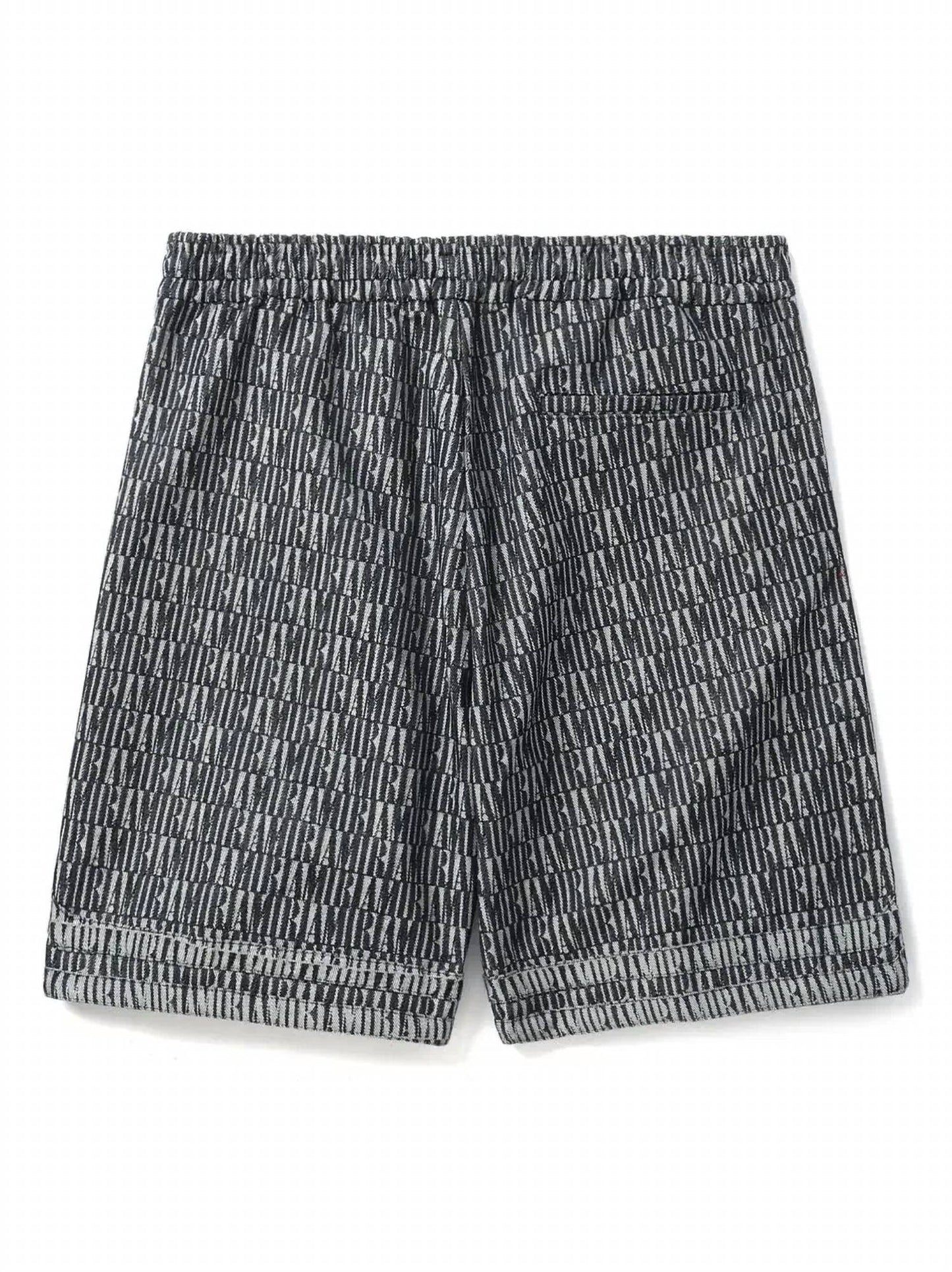 Men's Washed Jacquard Bb Shorts