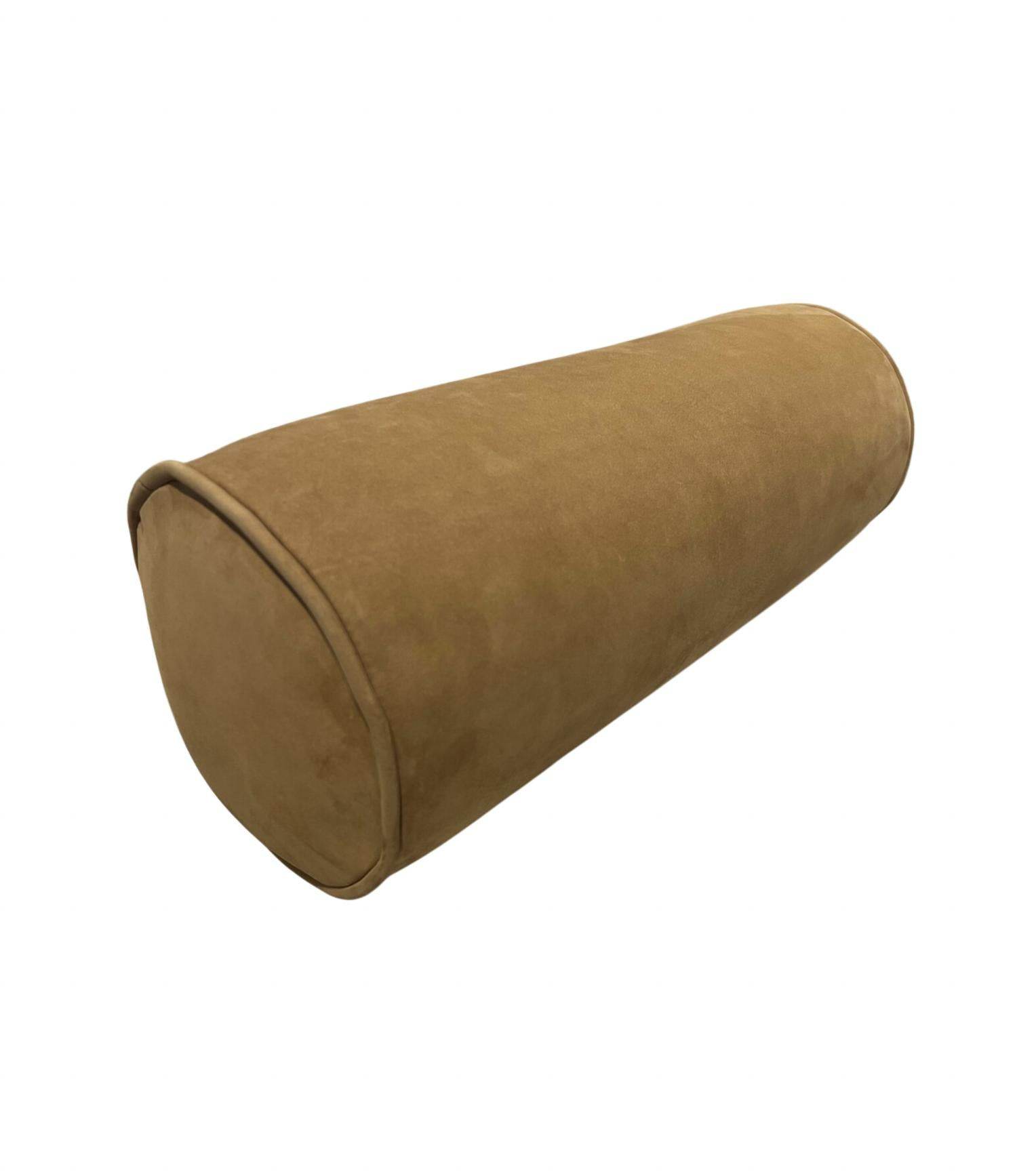 Mickler & Co. - Leather Bolster Pillow - Rack Hunt -