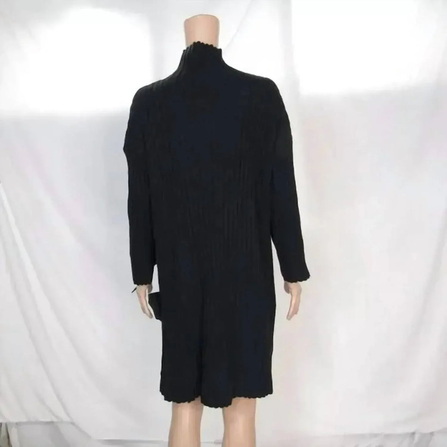 BITTE KAI RAND - Women's Ribbed Sweater Knit Dress With Bow Detail - Rack Hunt