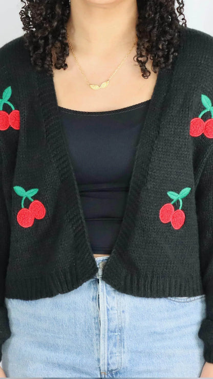 Fashion Week - Cherry Bomb Cardigan - Rack Hunt