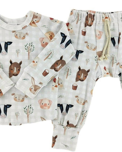 Kid's Farm Friends Lounge Set