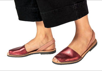 Numa by Spanians - Women's Avarca Flat Sandals Narrow - side view - Rack Hunt