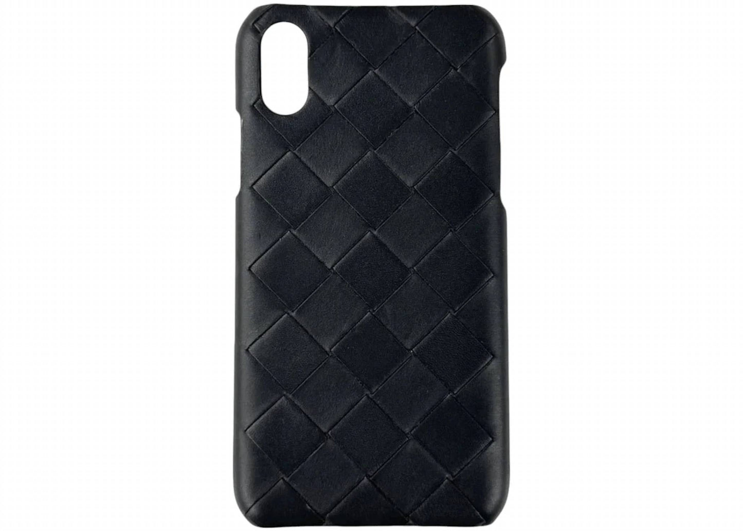 Unisex Intrecciato Leather Case Cover For Iphone X/xs