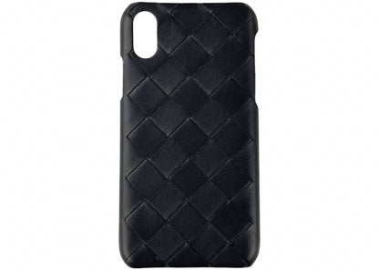 Unisex Intrecciato Leather Case Cover For Iphone X/xs
