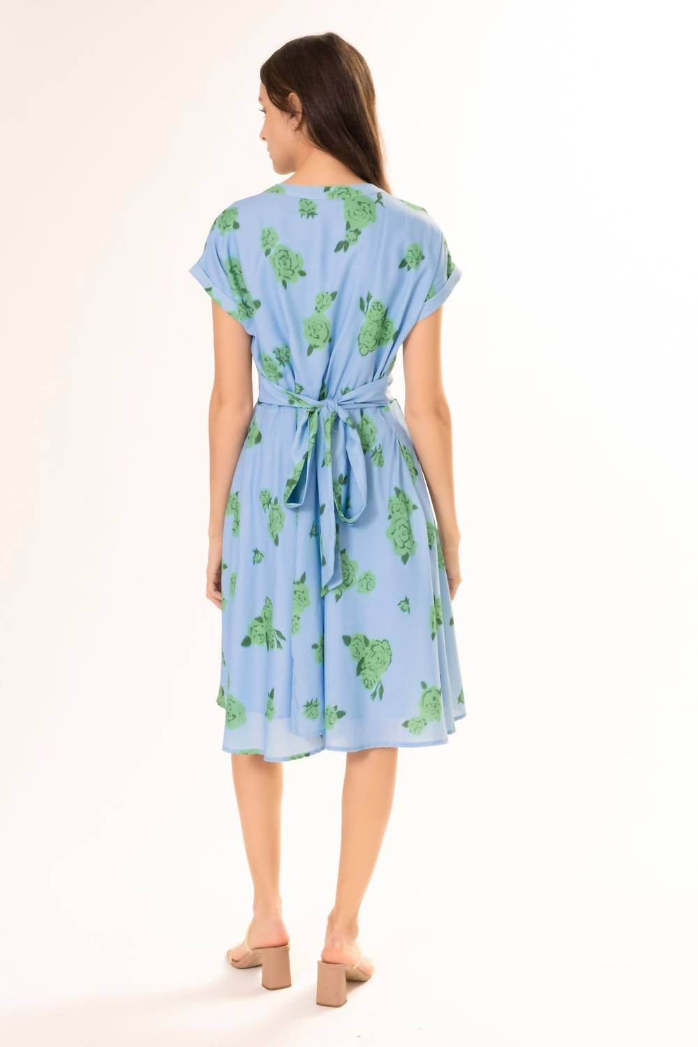 Area Stars - Floral Belted Dress - Rack Hunt