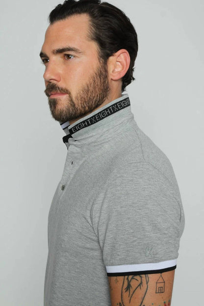 Stripe Trim Polo