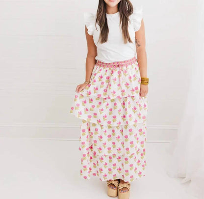 Cascade Maxi Skirt