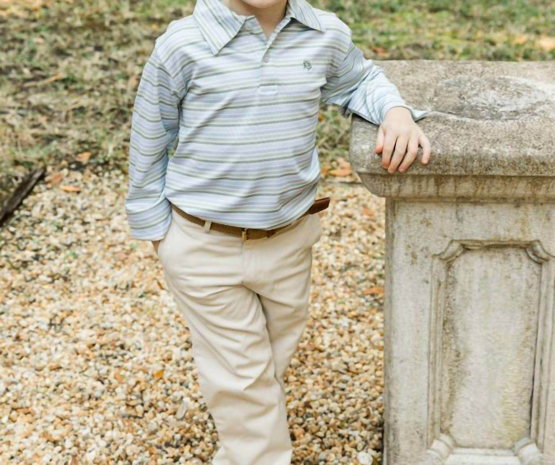 Bailey Boys - Harry Long Sleeve Performance Polo Shirt - Rack Hunt -