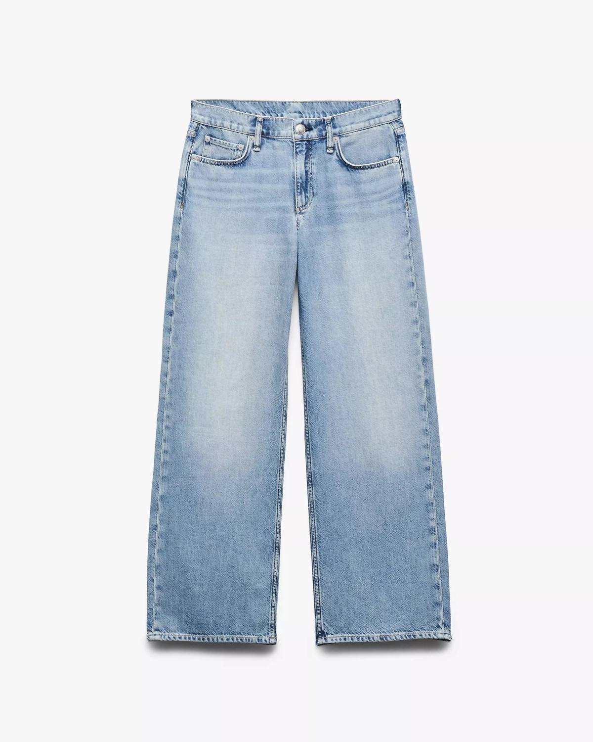 Saige Ankle Relaxed Straight Jeans