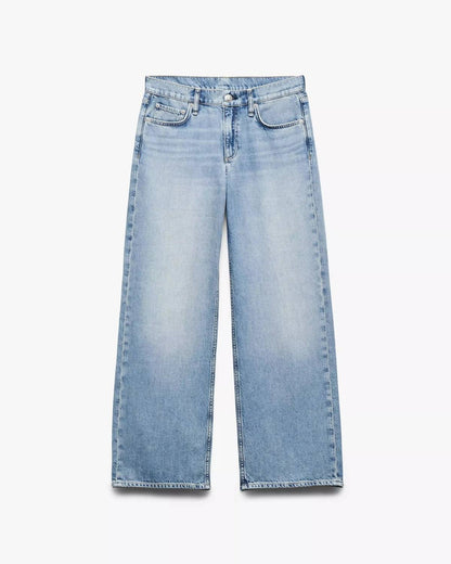 Saige Ankle Relaxed Straight Jeans