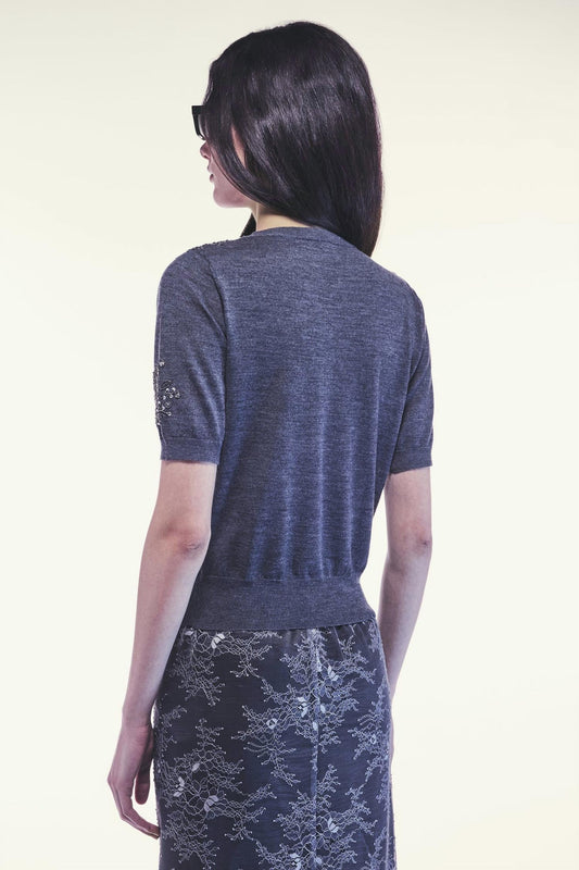 Jacqueline Wool Knit Sweater