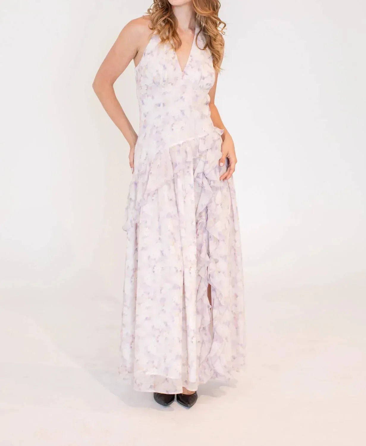 KESTAN - Lola Halter Maxi Dress - Rack Hunt
