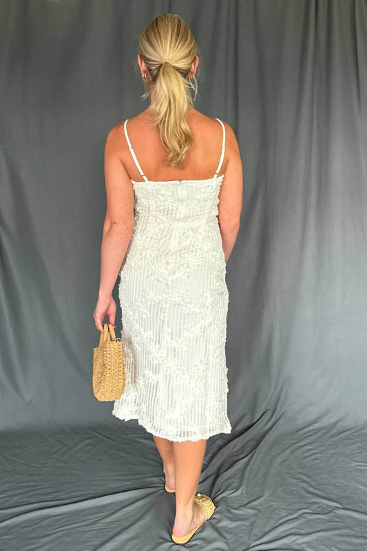 Bright - Crochet Midi Dress - Rack Hunt -