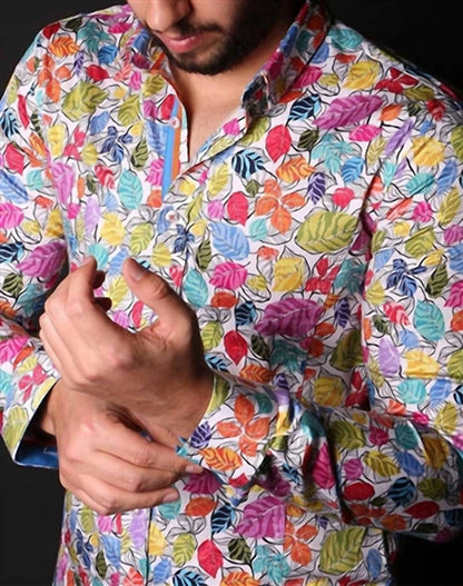 Summer Flowers Short Sleeve Shirt