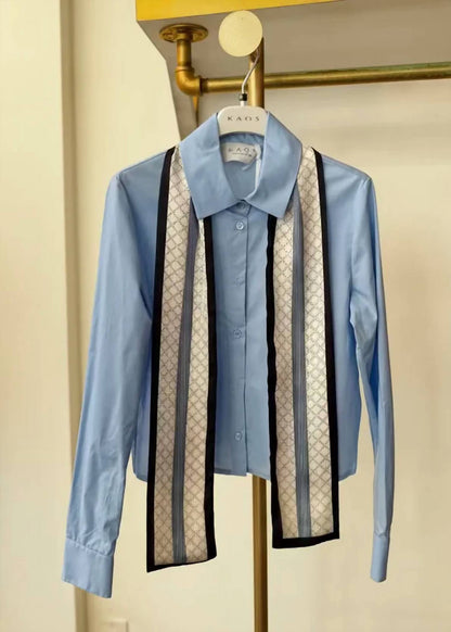 Camicia Donna Scarf Shirt