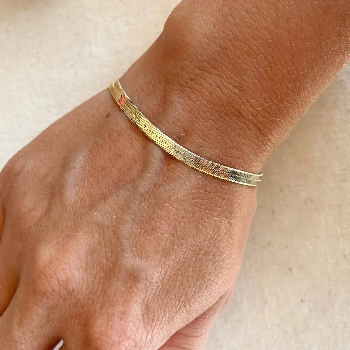 GoldFi - Women's Herringbone Bracelet - Rack Hunt