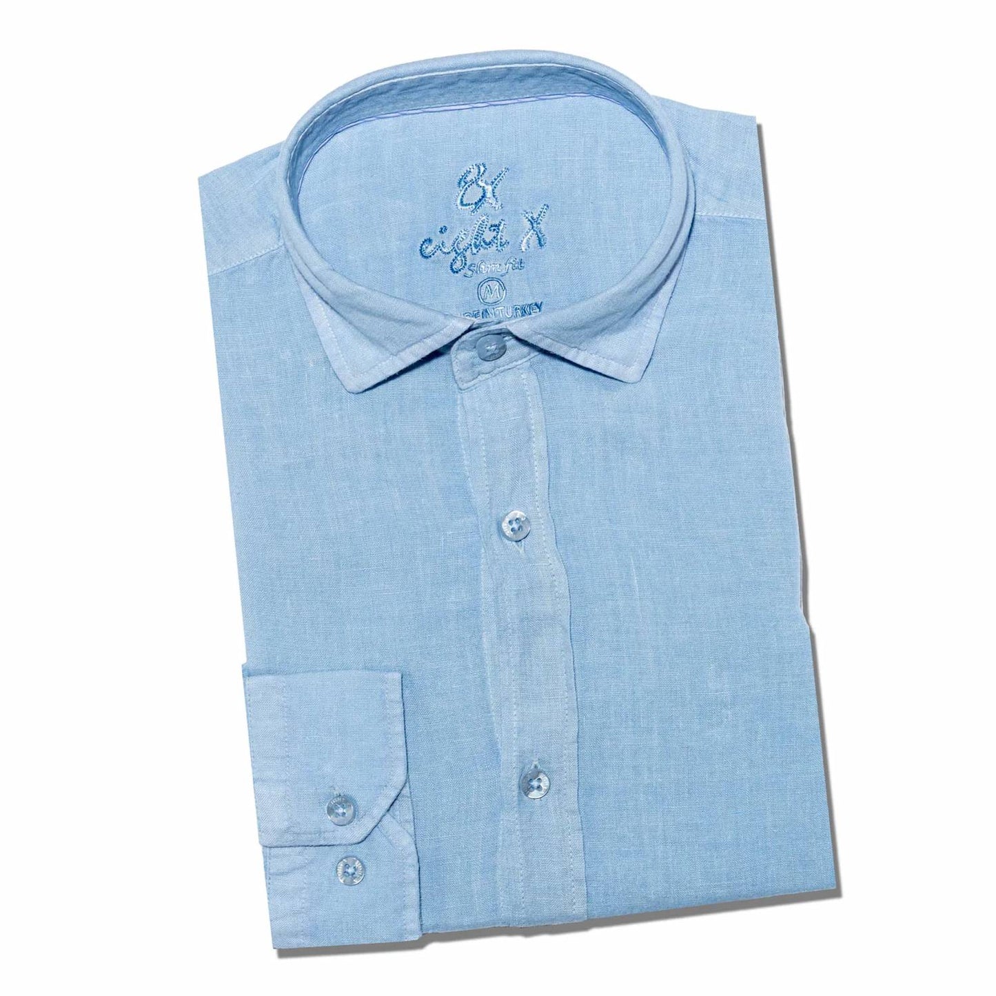 Men's Linen Button Down Shirt