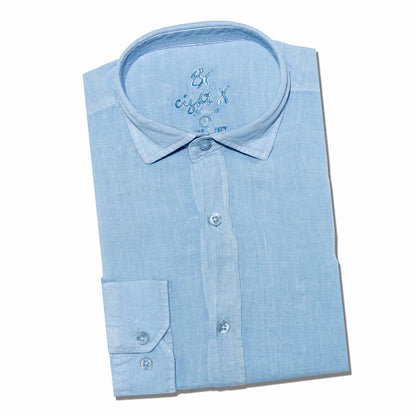 Men's Linen Button Down Shirt