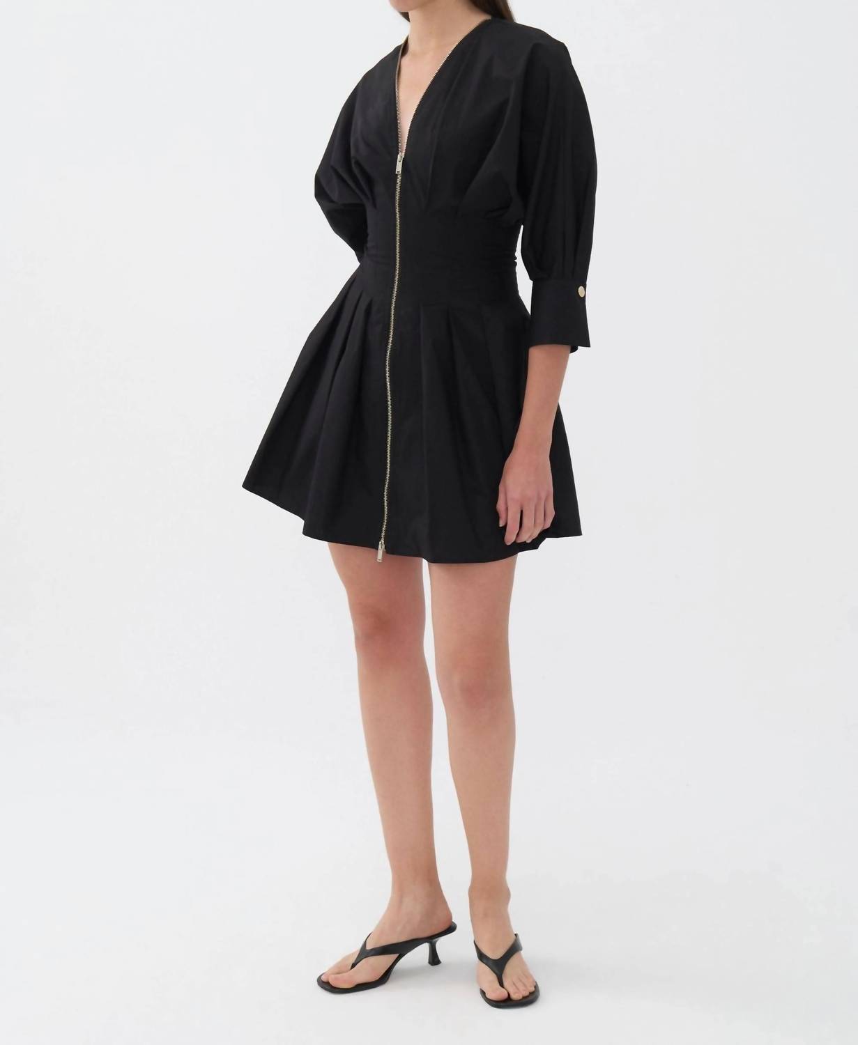 Eira Couture Zip Mini Dress