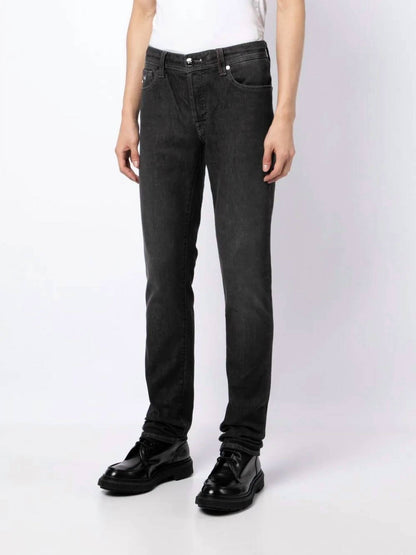 Leonardo Stretch Denim Slim Straight Leg Jeans