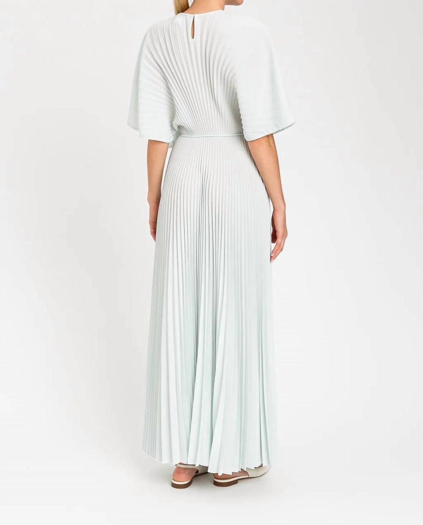 Celeste Pleated Midi Dress