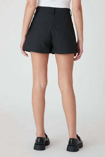 Pleat Plaid Skort