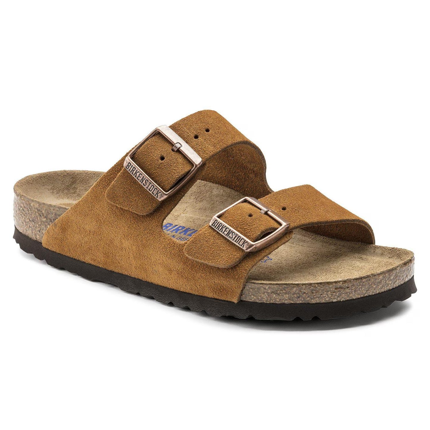 Men's Arizona Soft Footbed Two Strap Sandals
