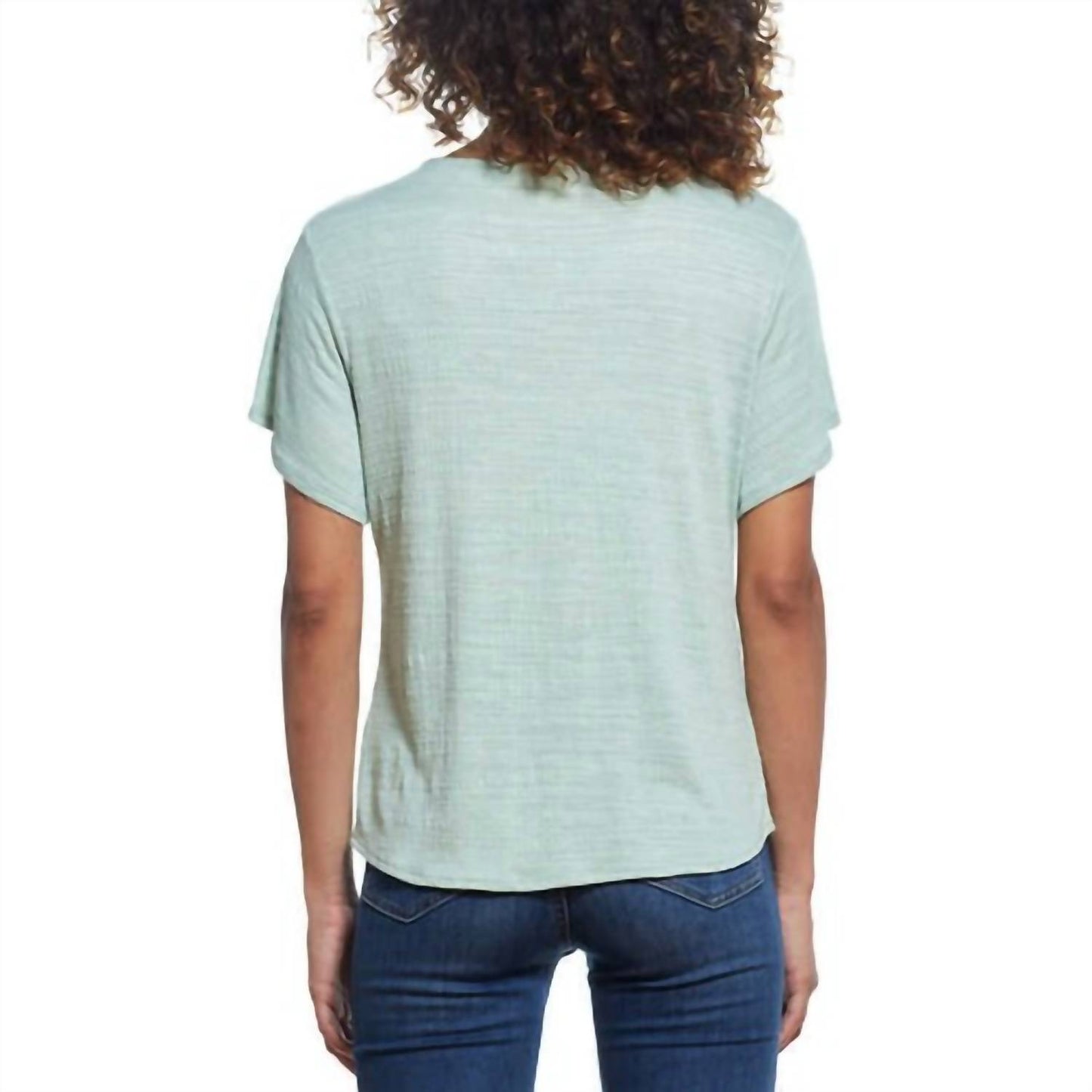 Side Tie Front Top