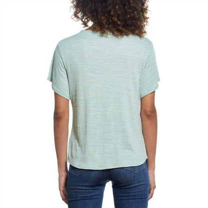 Side Tie Front Top