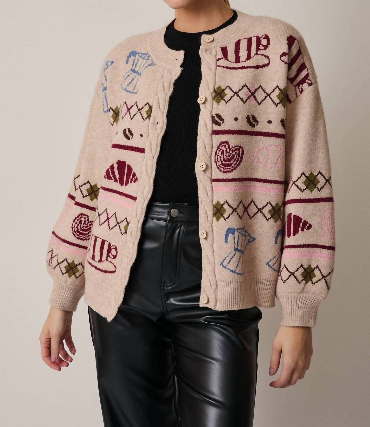 Cozy Cafe Cardigan