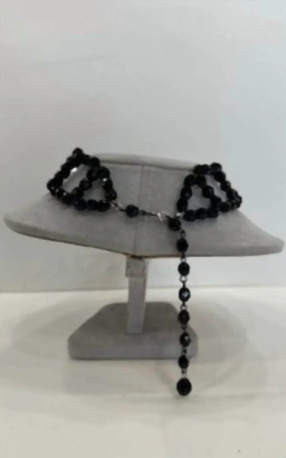 Vicky Lee - Women's Beaded crystal choker - Rack Hunt