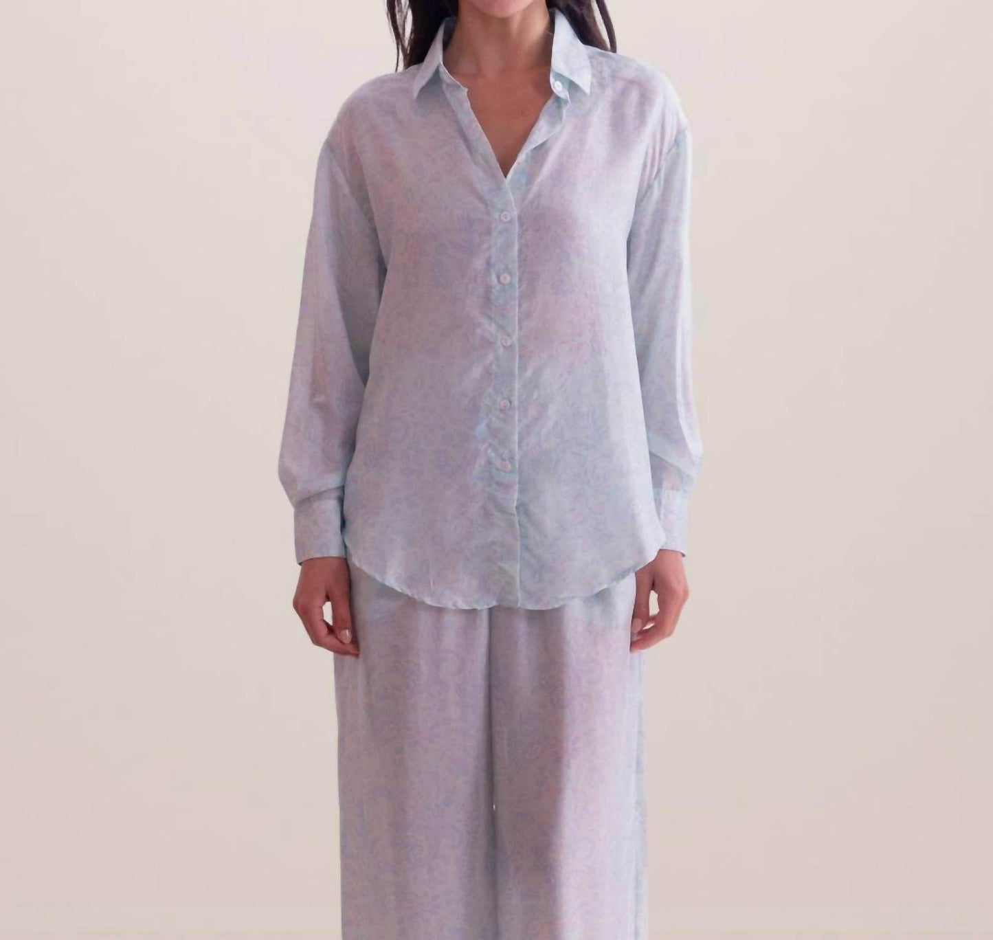 Les Néobourgeoises - Neo Bloom Silk Shirt - Rack Hunt