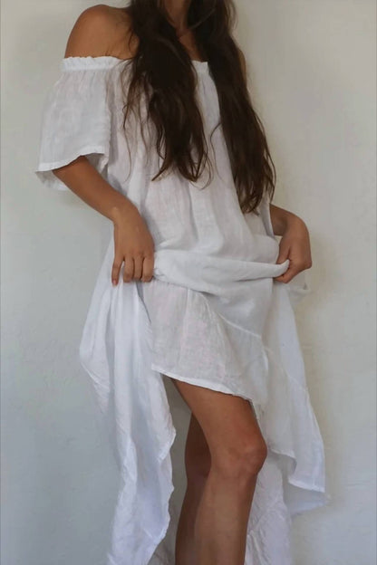 Florence Off The Shoulder Midi Dress