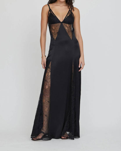 Inhale Panel Slip Dress