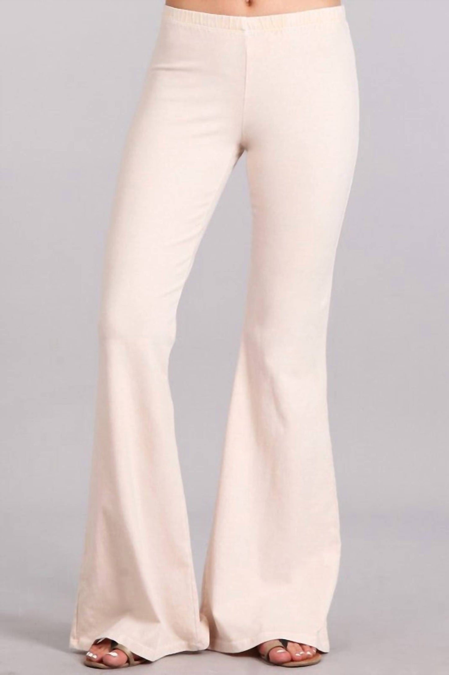 Mineral Wash Bell Bottom Soft Pants
