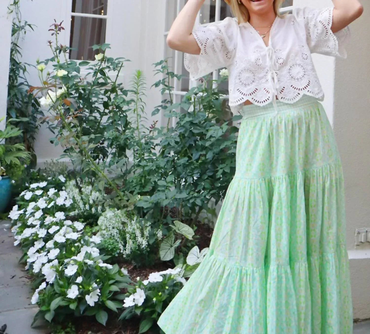 BROOKS AVENUE - Triple Tiered Maxi Skirt - Rack Hunt