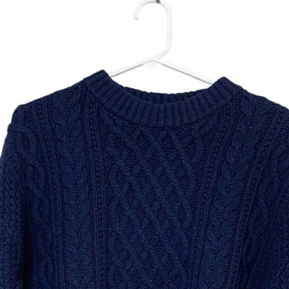 Women's Warm Heritage Cable Crew Sweater