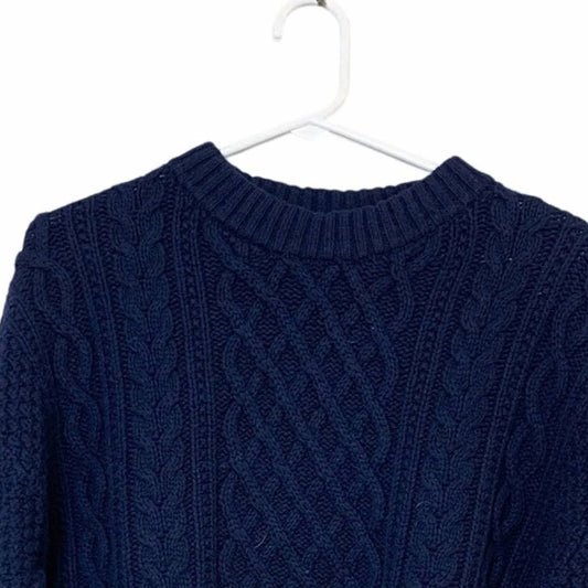 Women's Warm Heritage Cable Crew Sweater