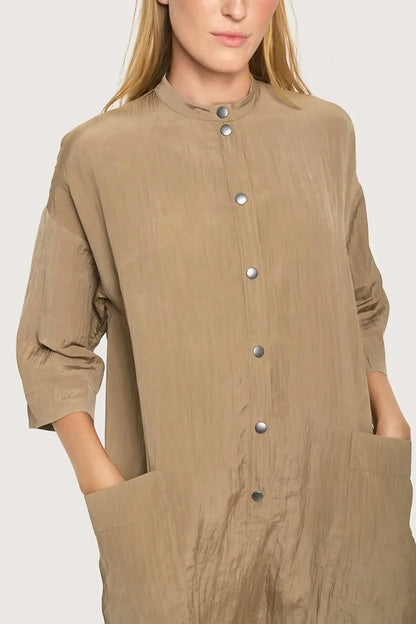 BITTE KAI RAND - Lazy Fun Relaxed Silky Crepe Dress - Rack Hunt