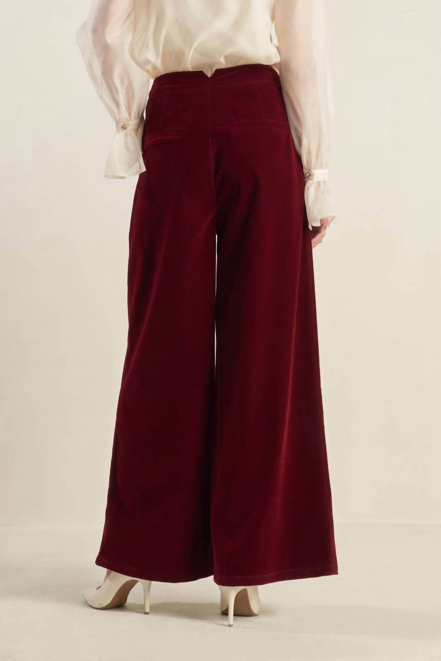 Freemarket - Coy Charm Velvet Wide Leg Pant - Rack Hunt -